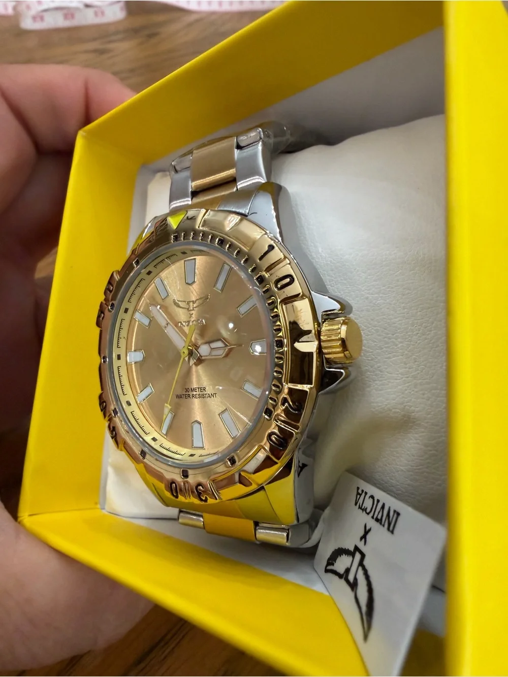 Invicta Specialty I Men’s Two-Tone Gold and Silver Watch